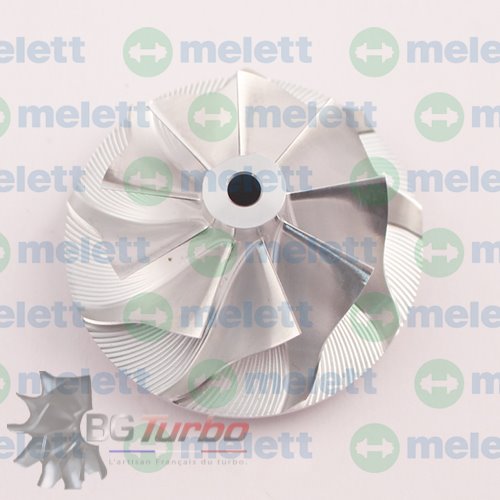 PIECES DETACHEES - Roue compresseur (MFS/Reverse Rotation) MGT1446S (Turbo 830233-0005)
