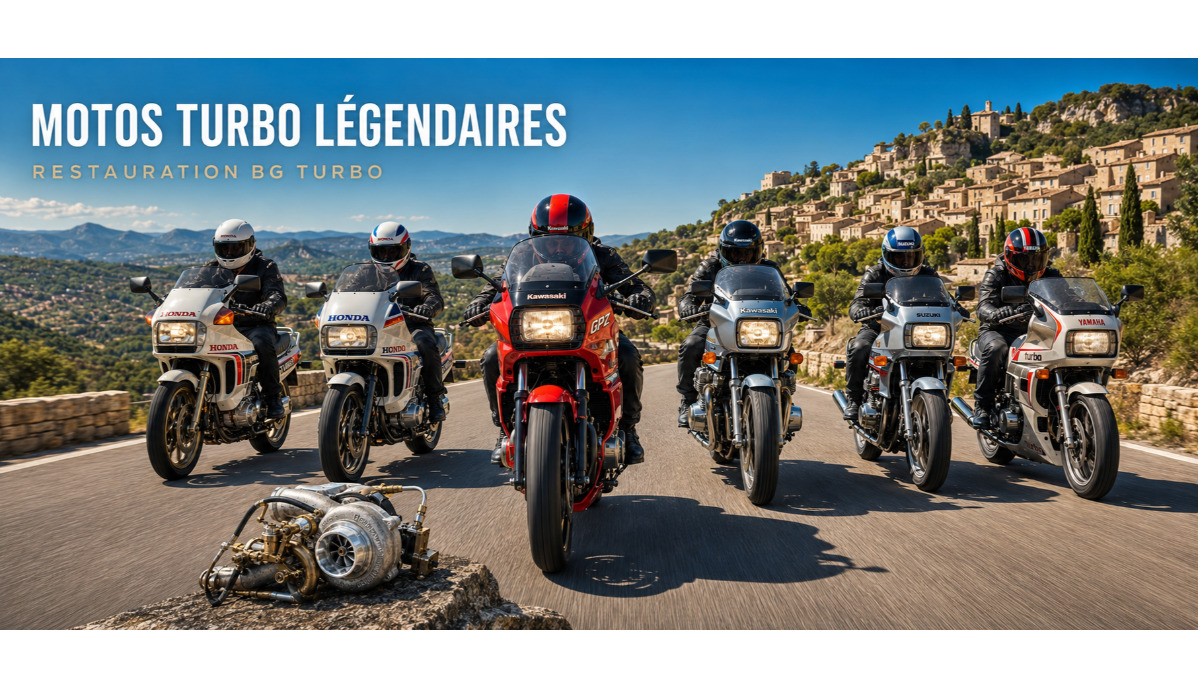 Les Restaurations de Turbocompresseurs pour Motos Légendaires