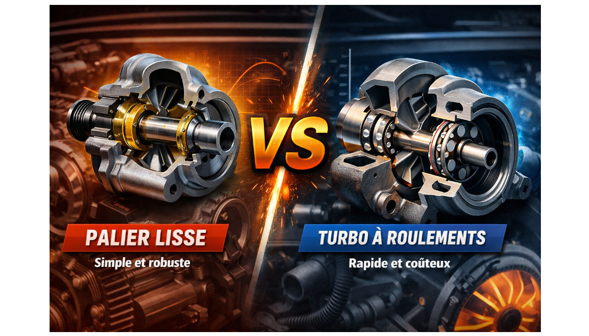 Turbo à roulements vs palier lisse : analyse technique, gains réels et rapport coût performance