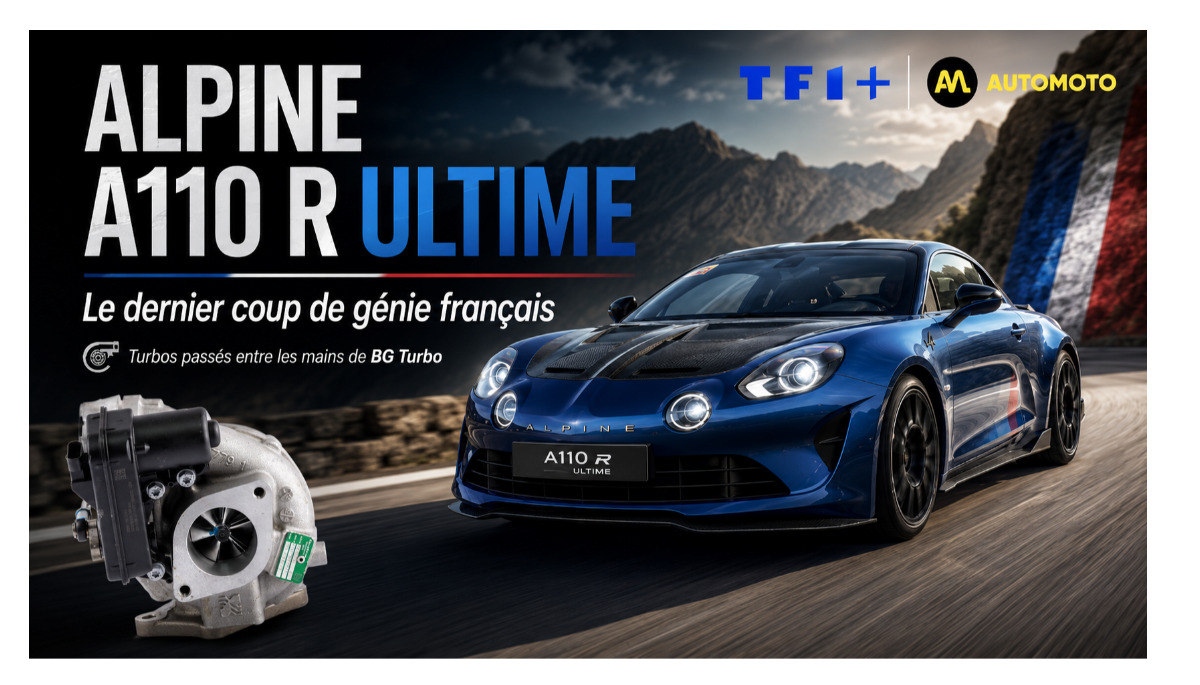Alpine A110 R Ultime : le dernier coup de génie français passé entre les mains de BG Turbo
