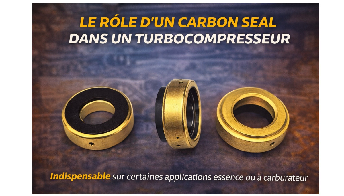 Carbon seal de turbo : rôle, fonctionnement et importance pour la fiabilité du turbocompresseur