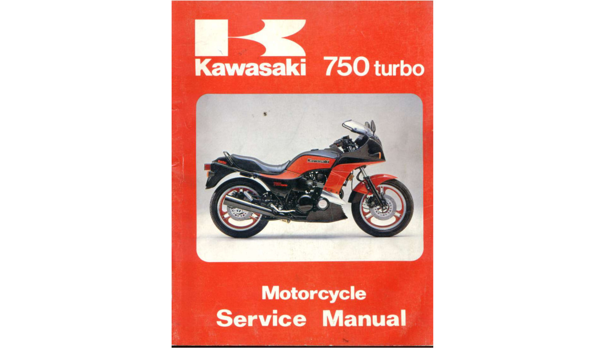 Manuel atelier Kawasaki GPZ 750 Turbo – Guide complet d’entretien et de réparation