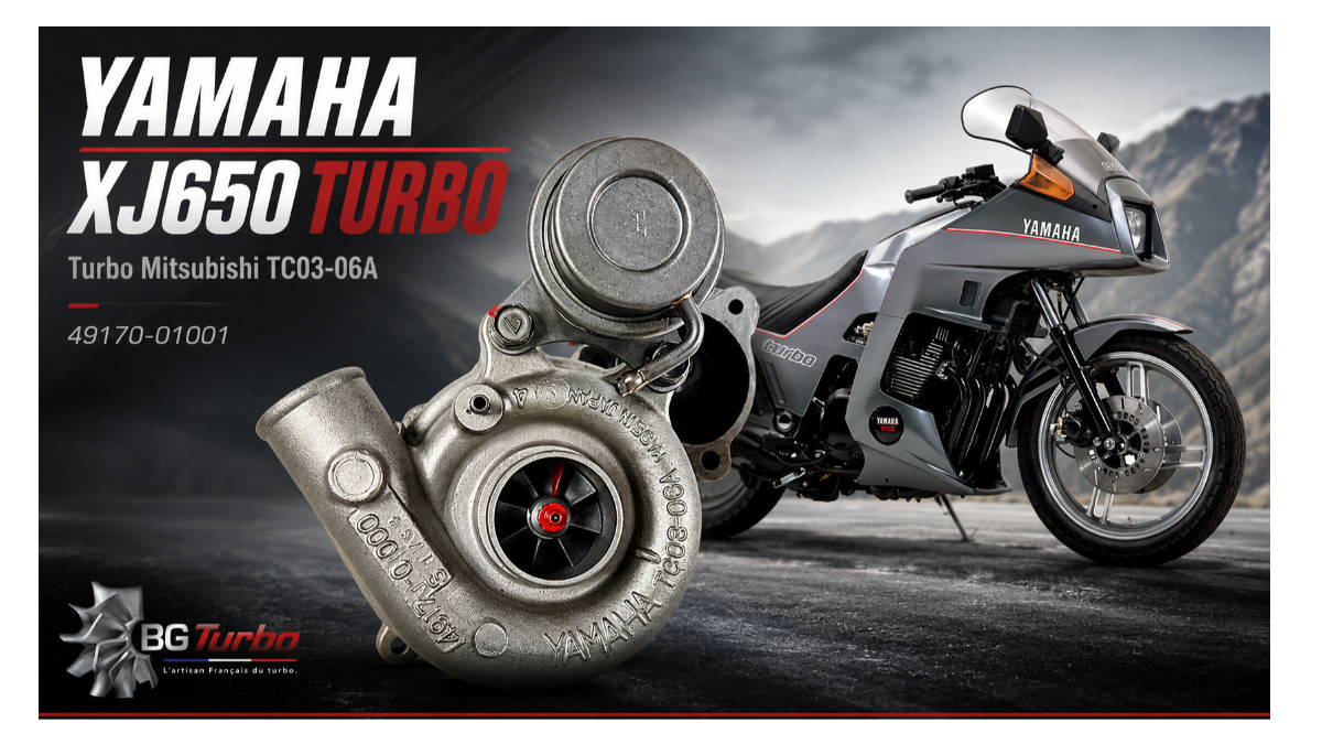 Restauration turbo Yamaha XJ650 TC03-06A | BG Turbo