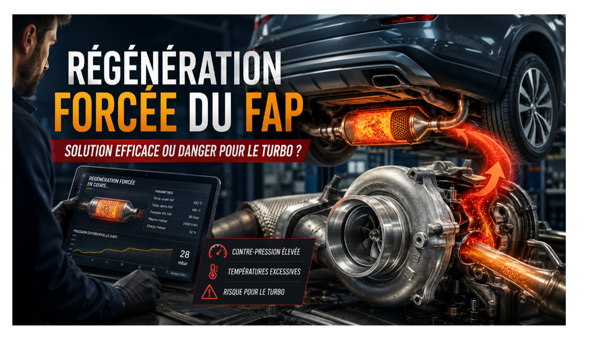 Régénération forcée du FAP : solution efficace ou danger pour le turbo ?