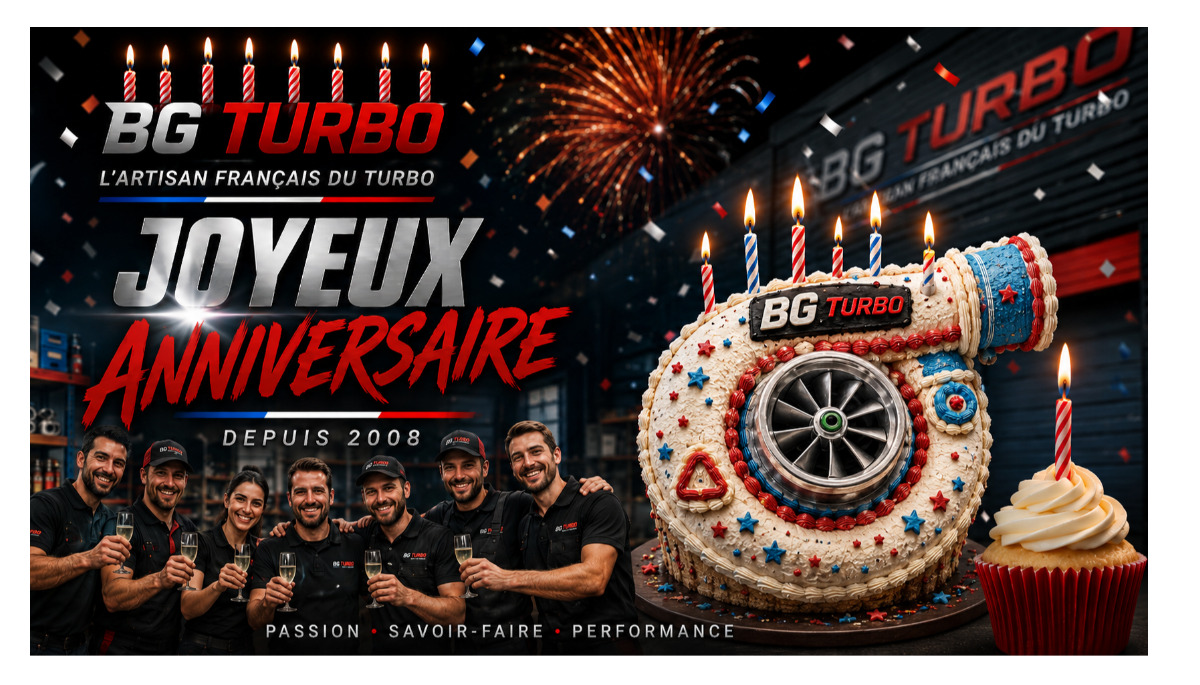 Toute l'équipe de BG Turbo vous souhaite un Joyeux Anniversaire !!!!