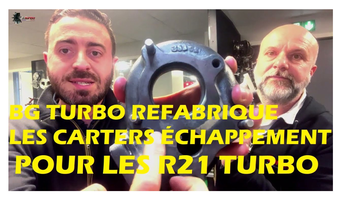 Carter Échappement Turbo Renault 21 Turbo – Fabrication et Restauration BG Turbo