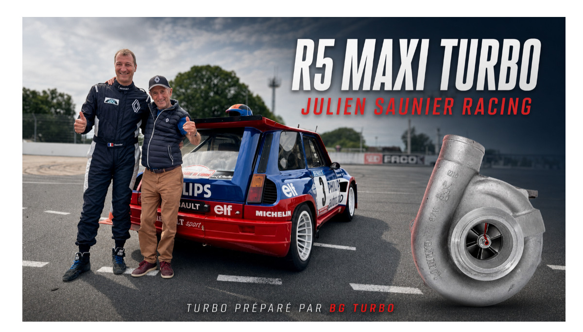 Turbo Renault 5 Maxi de Julien Saunier préparé par BG Turbo