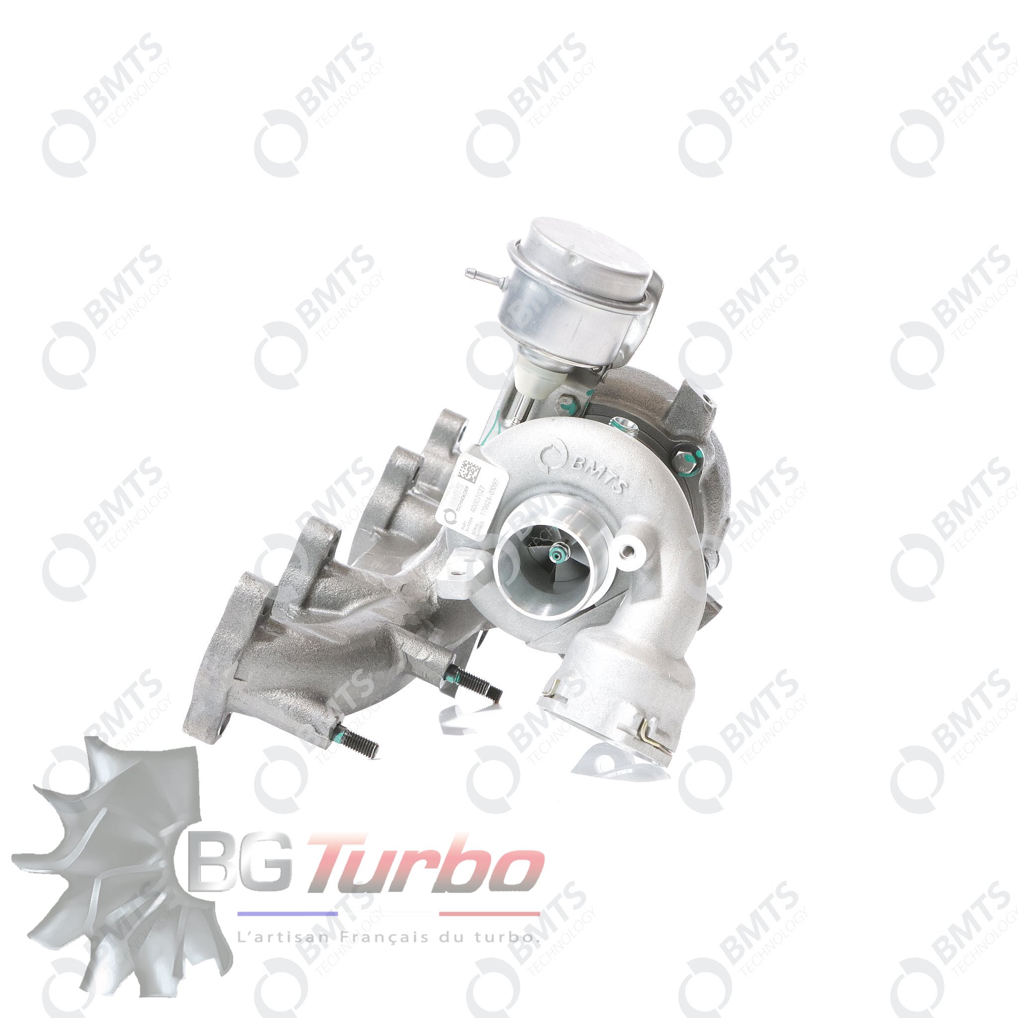 Turbo TURBO BMTS KP39 NEUF ADAPTABLE - AUDI SEAT SKODA VOLKSWAGEN A3 ALTEA LEON TOLEDO CADDY GOLF V BKC BLS BXE 1,9 L 75 105 CV - 54399700029
