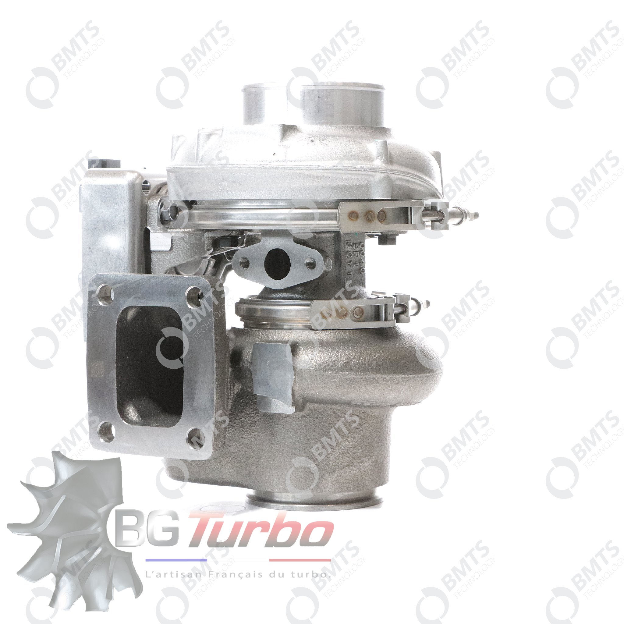 TURBO - NEUF ORIGINE - PL - FENDT: 9490XMassey Ferguson: MF 9540, MF 9560, MF 9380 - 40008614
