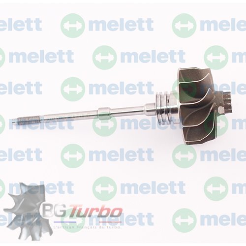Turbo PIECES DETACHEES - Axe-turbine GTD1244VZ (Turbo 819872-0001)
