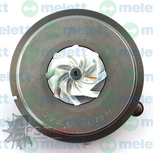 Turbo PIECES DETACHEES - CHRA - Ensemble tournant équilibré GTD1244VZ (Turbo 845275-0002) MFS C/W
