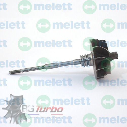Turbo PIECES DETACHEES - Axe-turbine (Reverse Rotation) GTE1449VKZL (Turbo 859748-0001)
