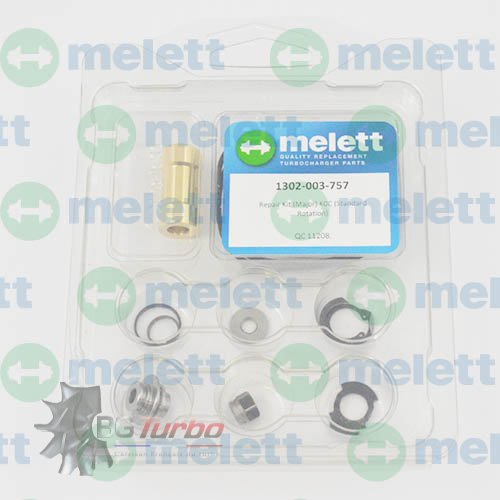 Turbo PIECES DETACHEES - Kit réparation (Major) K0C (Standard Rotation)
