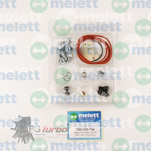 Turbo PIECES DETACHEES - Kit réparation (Major) KP35 (360° twin ring comp)
