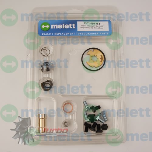 PIECES DETACHEES - Kit réparation (Major) BV43/50 (Single Feed) inc. Thrust Parts
