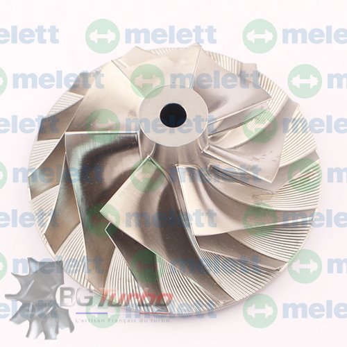 Turbo PIECES DETACHEES - Roue compresseur MFS B3G (1395-123-2001/61) (Titanium)
