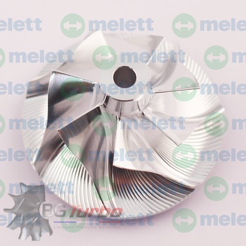 Turbo PIECES DETACHEES - Roue compresseur (MFS) B01S (Turbo 1635-970-0043)
