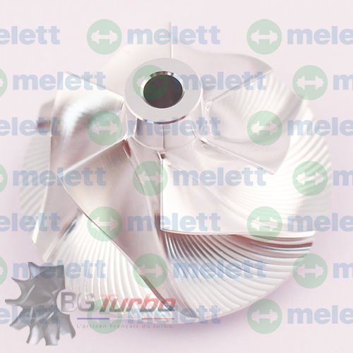 Turbo PIECES DETACHEES - Roue compresseur (MFS) B01S (Turbo 1631-970-0013)
