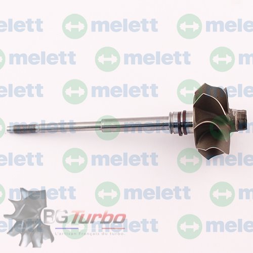 Turbo PIECES DETACHEES - Axe-turbine (Reverse Rotation) B01G (Turbo 1633-970-0024)

