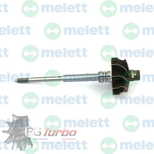 Turbo PIECES DETACHEES - Axe-turbine (Reverse Rotation) B01G (Turbo 1631-970-0008)
