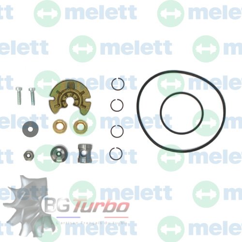 Turbo PIECES DETACHEES - Kit Reparation 1635-970-0053/ 67, 1635-970-0102 Vehicle fitmentVOLKSWAGEN Transport, MAN TGE-Series 2.0D(Major) B01 (Brg 201-101/ 270 Thrust 5 Pad)
