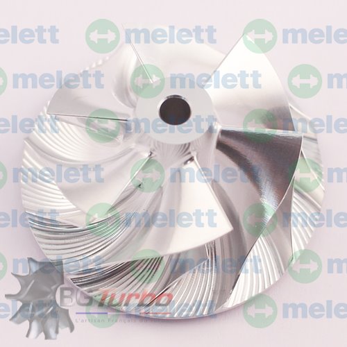 Turbo PIECES DETACHEES - Roue compresseur (MFS/Reverse Rotation) TD02 (Turbo 49180-01630)
