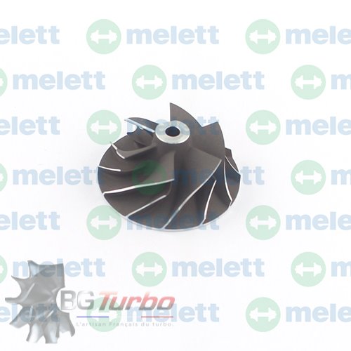 Turbo PIECES DETACHEES - Roue compresseur (Reverse Rotation) TD025 (Turbo 49180-03102)
