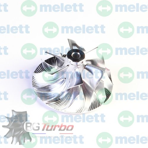 Turbo PIECES DETACHEES - Roue compresseur (MFS / Reverse Rotation) TD025L (Turbo 49180-04166)
