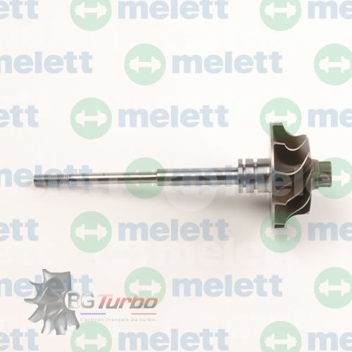 Turbo PIECES DETACHEES - Axe-turbine TD025 (From chra 49173-08770)
