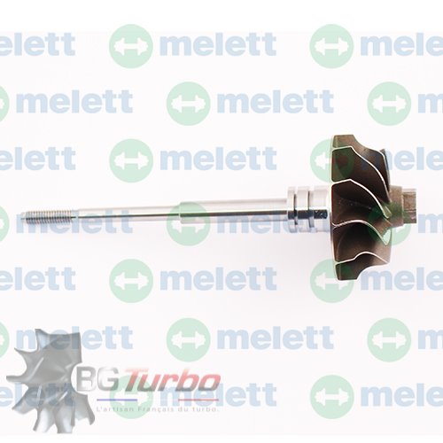 Turbo PIECES DETACHEES - Axe-turbine (Reverse Rotation) TD025 (Turbo 49180-01240/70)
