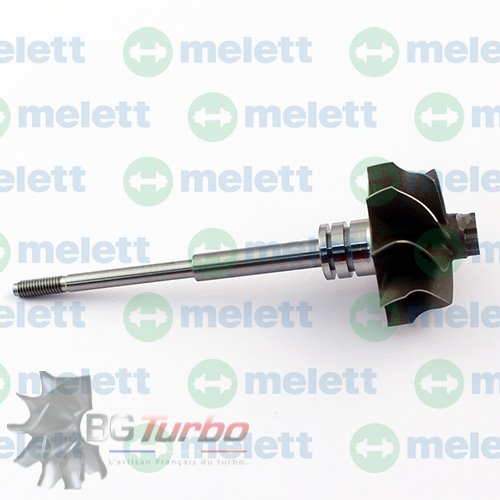 Turbo PIECES DETACHEES - Axe-turbine (Reverse Rotation) TD02 (Turbo 49130-00103)
