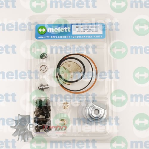 Turbo PIECES DETACHEES - Kit réparation (Major) TD025/3 (F/back)
