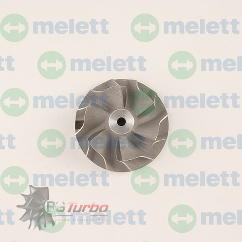 Turbo PIECES DETACHEES - Roue compresseur TD03 (Fit CHRA 49131-08203)
