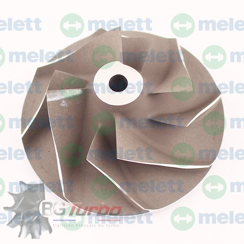 Turbo PIECES DETACHEES - Roue compresseur TD04L10 (Turbo 49477-01610)
