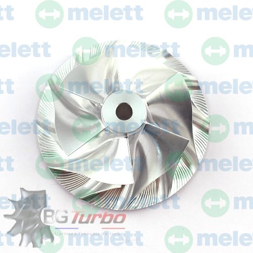 Turbo PIECES DETACHEES - Roue compresseur (MFS / Reverse Rotation) TD04 (Turbo 49477-02233)
