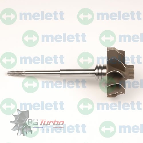 Turbo PIECES DETACHEES - Axe-turbine TD04LR (49377-00240) Reverse Rotation
