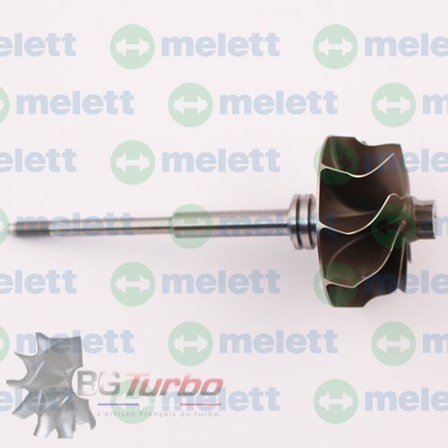 Turbo PIECES DETACHEES - Axe-turbine TD04L10 (Turbo 49477-01610)
