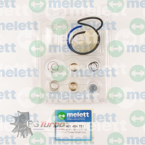 Turbo PIECES DETACHEES - Kit réparation (Minor) TD04 (L/H-Thread Shaft Nut)

