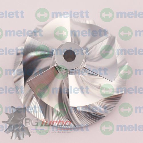 Turbo PIECES DETACHEES - Roue compresseur (MFS) TF035HL (Turbo 49335-01410)
