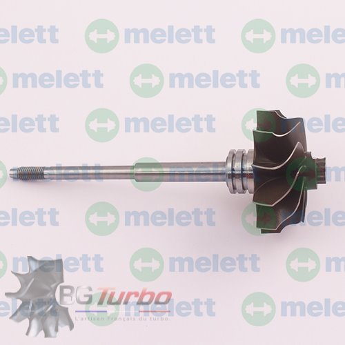 Turbo PIECES DETACHEES - Axe-turbine TF035HM (Turbo 49135-00720)
