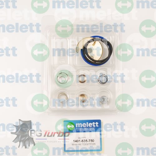 Turbo PIECES DETACHEES - Kit réparation (Minor) TD03/TF035
