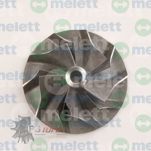 Turbo PIECES DETACHEES - Roue compresseur RHF4 (AS12 CAT/Perkins/Shibaura)
