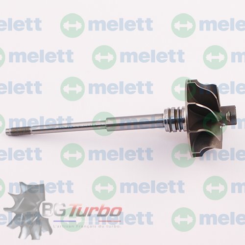 Turbo PIECES DETACHEES - Axe-turbine (Reverse Rotation) (Turbo 7636784)
