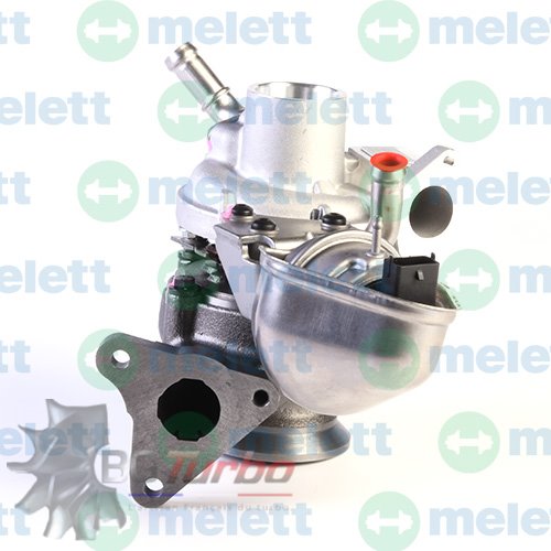 TURBO MELETT GTD1036VZ NEUF - OPEL CORSA E B13 DTC 1,3 L 75 95 CV - 822088-0009

