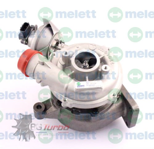 Turbo TURBO MELETT GTA1749V NEUF ADAPTABLE - FORD VOLVO CMAX FOCUS GALAXY S40 S50 V70 2,0 L 115 135 142 CV - 760774-0005
