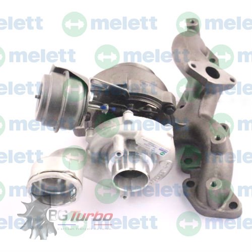 Turbo TURBO MELETT GT1749V NEUF ADAPTABLE - DODGE JEEP MITSUBISHI VW CALIBER COMPASS PATRIOT LANCER GOLF 2,0 L 140 CV - 756062-0004
