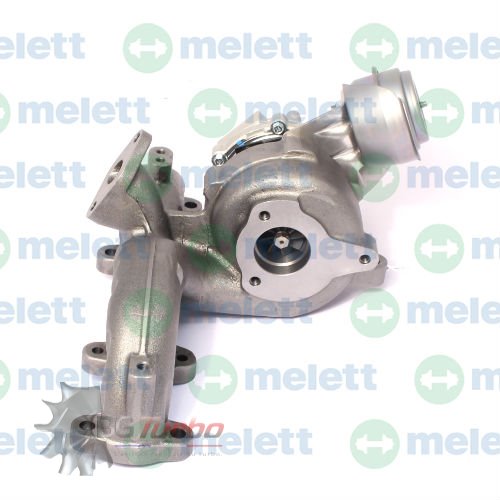 TURBO MELETT GT1749V NEUF ADAPTABLE - SEAT CUPRA IBIZA LEON TDI SPORT 1,9 L 160 CV - 742614-0004
