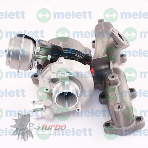 Turbo TURBO MELETT GT1749V NEUF ADAPTABLE - AUDI FORD SEAT SKODA VW A3 GALAXY IBIZA LEON BORA GOLF SHARAN 1,9 L 100 110 115 CV - 713673-0007
