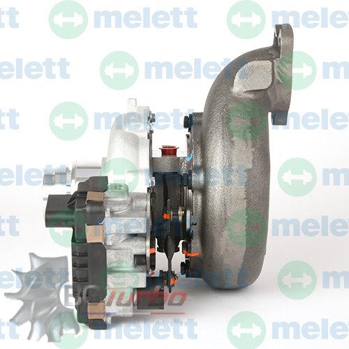 TURBO MELETT GT2056V NEUF ADAPTABLE - CHRYSLER JEEP MERCEDES 300C CHEROKEE CLK C320 E320 ML SPRINTER 318 418 3,0 L 190 218 225 CV - 765155-0008
