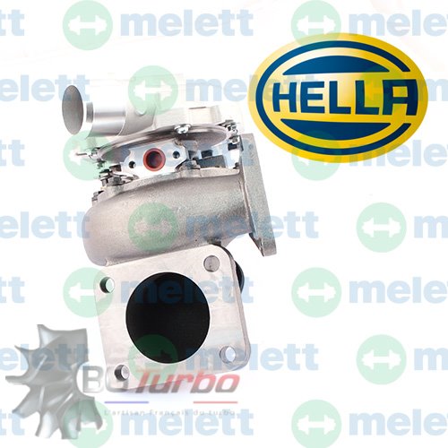 TURBO MELETT GTA2052V NEUF ADAPTABLE - FORD LAND ROVER TRANSIT DEFENDER TDCI V348 PUMA 2,4 L 100 115 122 140 CV - 752610-0035
